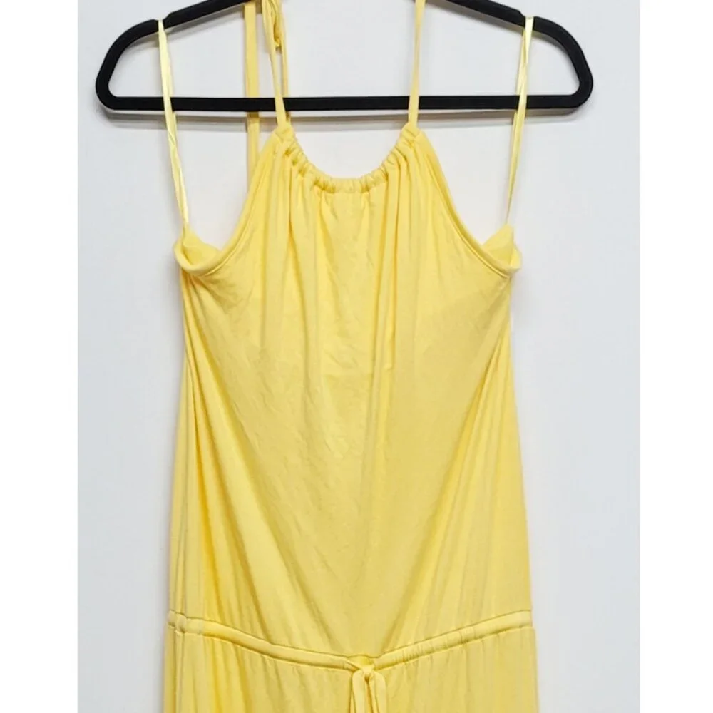 New York & Company yellow halter